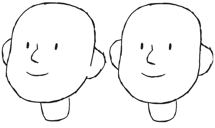 Inbetweening with Occlusions for Non-Linear Rough 2D Animation